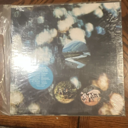 Pink Floyd Obscured By Clouds Harvest Records Vinyl LP Rock 1970s Stereo