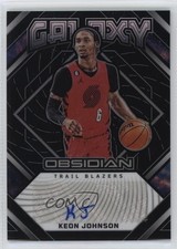 2022-23 Panini Obsidian Galaxy Ink 106/149 Keon Johnson #GI-KTB Auto 1c3k
