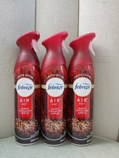 Febreze Air Mist Baked Cinnamon Apples Limited Edition 8.8oz 3-Pack