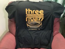 Vintage 1970’s Retro Style - Rivers Stadium Pittsburgh Pa T-Shirt XL