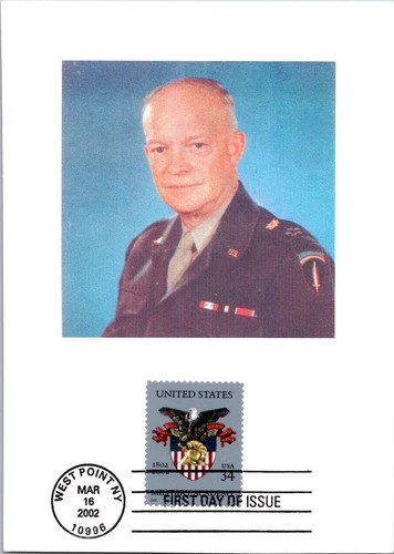 Dr Jim Stamps Maximum Card United States Military Academy 34C Fdc