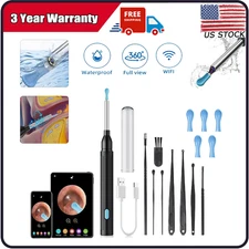 New Ear WEar Wax Removal Tool Camera, Ear Cleaner, Ear Scope, Earwax Removal Kit