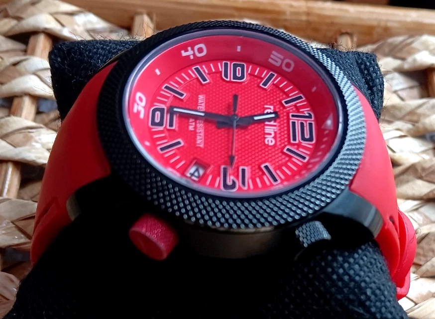 Red Line 316L 49mm Reloj Deportivo Hombre con Bisel Giratorio Interior Cristal Mineral Foto 2 de 4