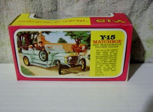 Matchbox Lesney - Models of Yesteryear Y-15 1907 ROLLS-ROYCE SILVER GHOST (NIB) - Picture 3 of 3