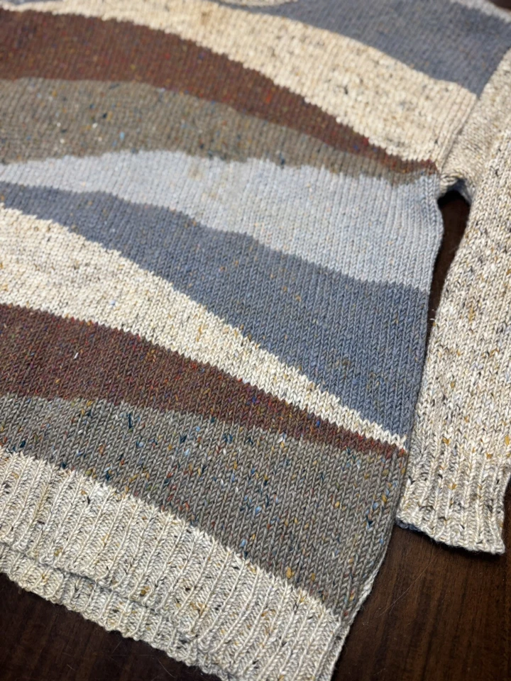 Suéter Heritage Ireland Hecho a Mano Intarsia Lana Pura Tejido con Cable para Hombres 44 Foto 2 de 4