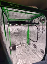 Vivosun Indoor Grow Tent 5x5 6-10 Plants Brand New Tent Build Only