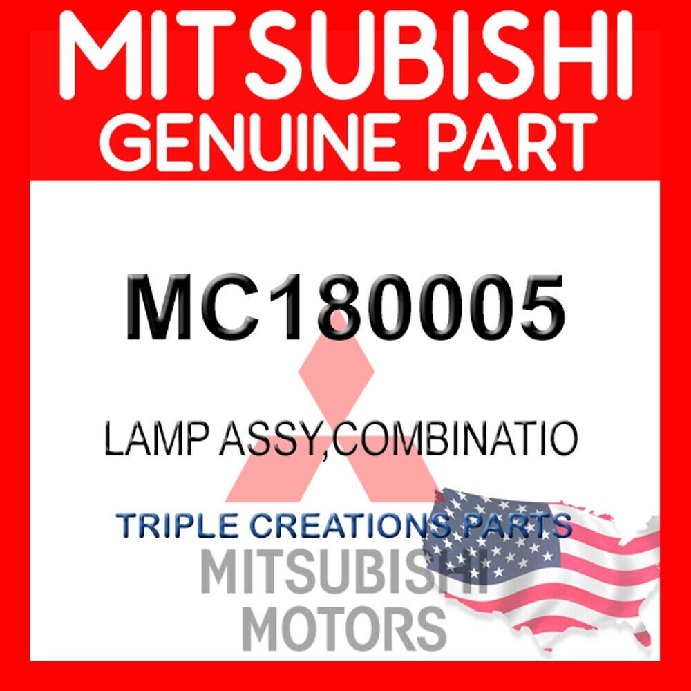 MC180005 Genuine Mitsubishi Lamp Assy Combinatio OEM | eBay