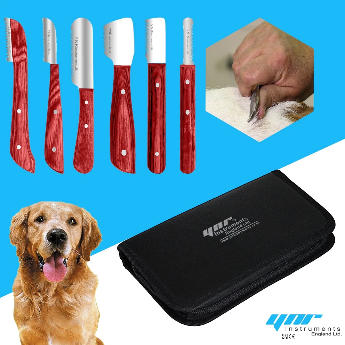 Pet Stripping Knife Grooming Tool Comb for Pets Dog Cat Trimming