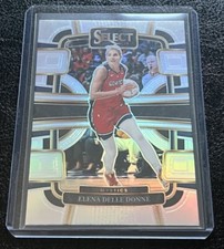 2024 Panini Select WNBA - Concourse Silver Prizm #1 Elena Delle Donne Mystics 