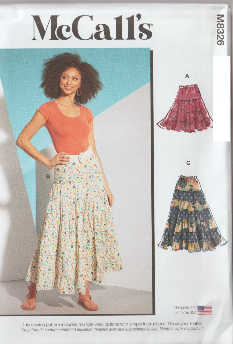 Boho maxi skirt sewing pattern cheap