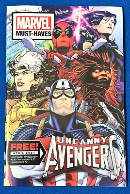 Marvel Must-Haves Featuring Uncanny Avengers Marvel Comics 2024 Promo