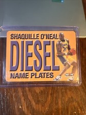 Shaquille O'Neal 1999-00 Skybox NBA Hoops Name Plates #10NP HOF Lakers NM-MT