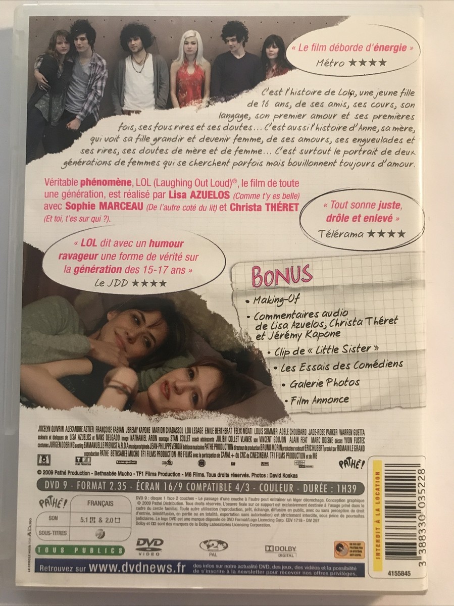 LOL (Laughing Out Loud) (2008) DVD R2 Import - French LOL (Laughing Out Loud) (2008) DVD R2 Import - French