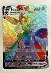 Scizor VMAX (Rainbow Secret Rare) 193/189 Darkness Ablaze