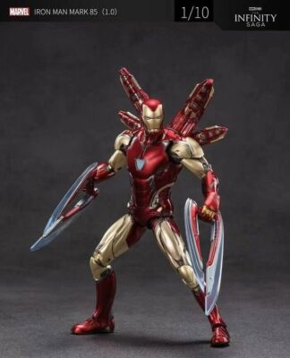 ZD Avengers 3 Iron Man MK85 Mark 85 Action Figure Toy Xmas Gift
