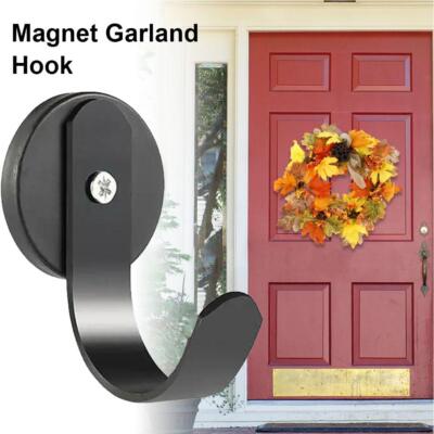 Magnetic Garland Wreath Metal Hook Hanger HeavyDuty Front Door Hanging Tool  Best UK