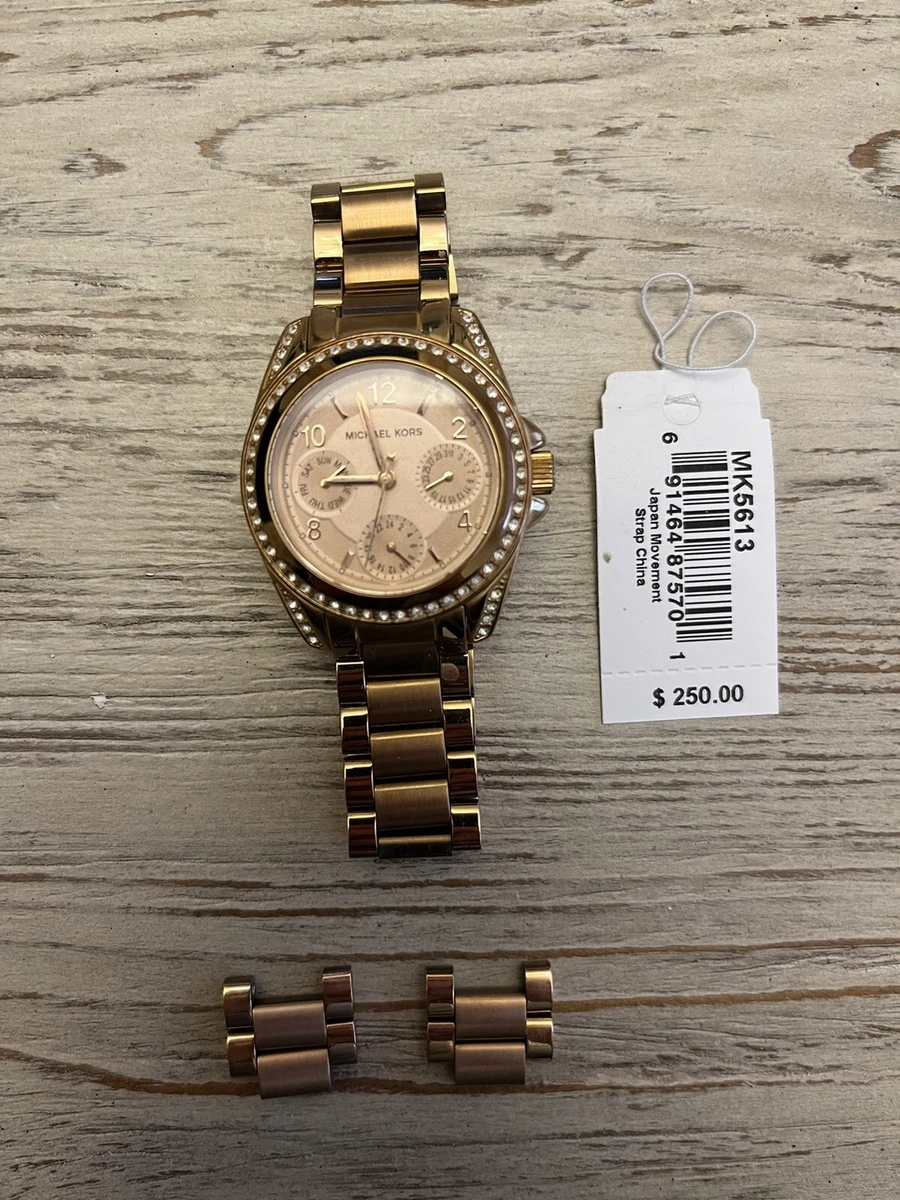Michael Kors MK5613 Wrist Watch for Women Pre owned 691464875701