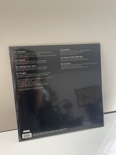 OMAR APOLLO Friends Vinyl LP Plum Purple Urban Outfitters Exclusive - Picture 2 of 2