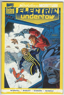 Strike Force Morituri Electric Undertow Book One Of Five Marvel Comics 1989 Good