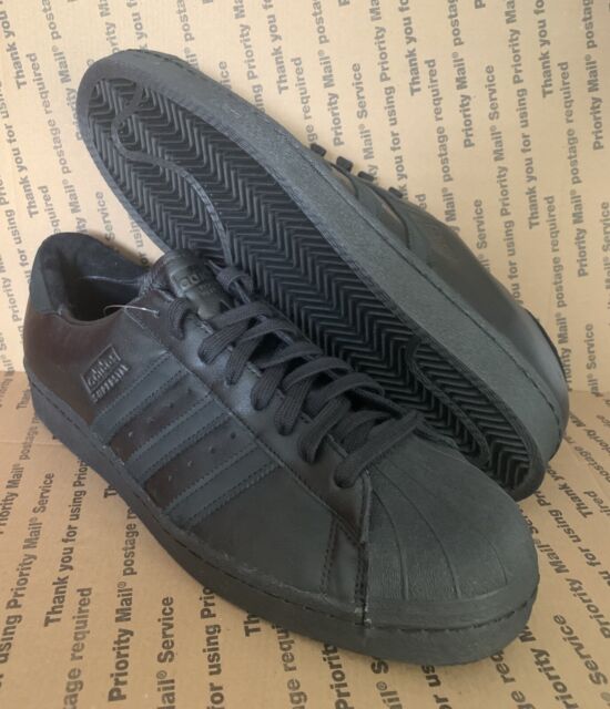 adidas Superstar 80s Recon Shoes Men 12 Triple Black Shell Toe ...