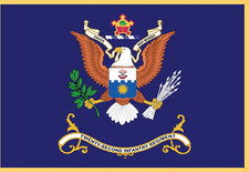 Rectangle Flags - Regimental Colors - 22nd Infantry Regiment - Deeds Not Words