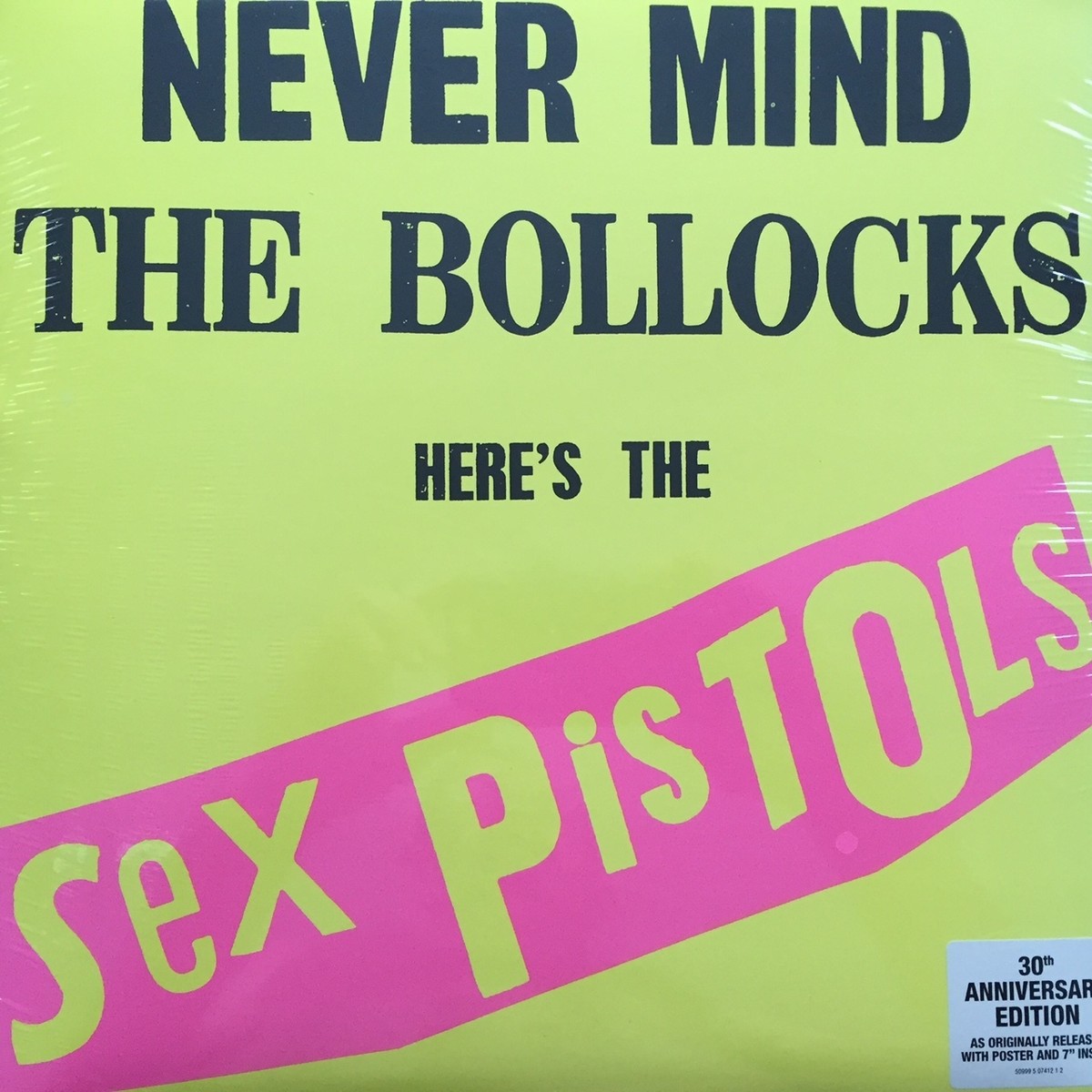 Sex Pistols NEVER MIND THE BOLLOCKS 30周年 Sex Pistols - Never Mind The Bollocks(30th Anniversary Vinyl