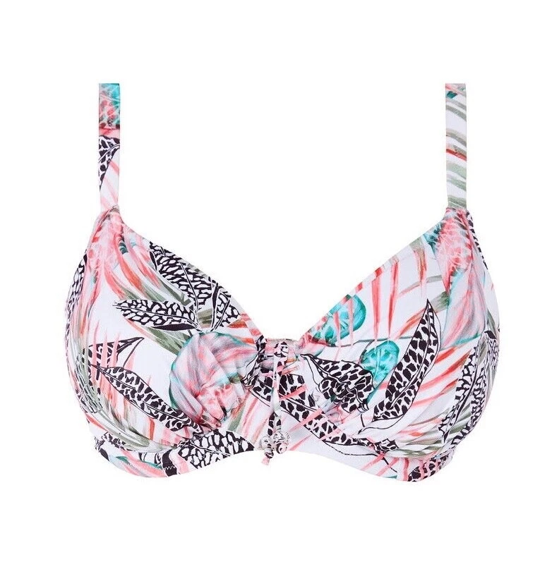 Top de bikini Fantasie Tobago melón talla 38D con aros copa completa 500801 Foto 3 de 4