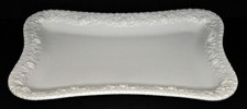 Majestic Village CWC Italy Rectangular Floral Edge Platter 16 1/2" by 12"