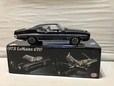 LEMANS BLACK GTO 1972 455 HO PONTIAC VINYL TOP 1-18 ACME  1/252 #A1801205VT dtd