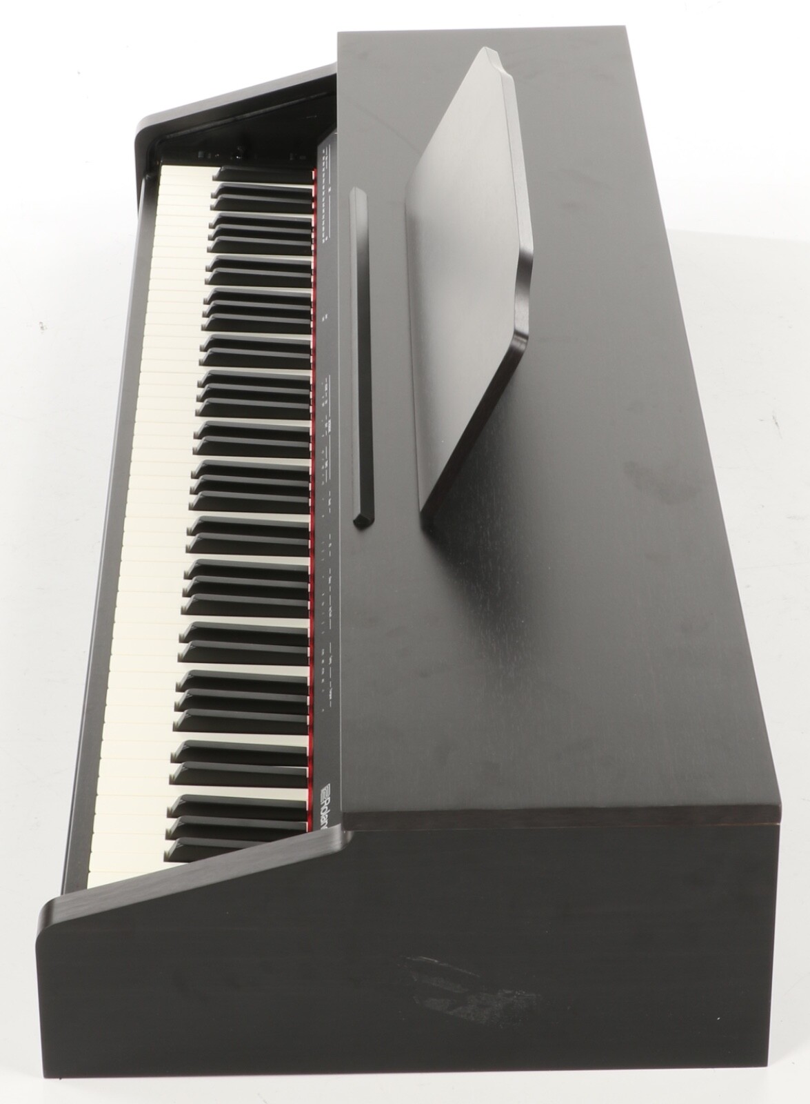 Roland RP30 Digital Upright Piano with Bench - Black - Damaged Keyboard Cover