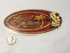 Authentic Vintage Hawaii Local Motion Surfing Sticker Decal  ((BEWARE OF FAKES))