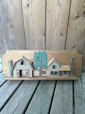 Farmhouse Rustic Wood Handmade Sign Plaque 29” Long 