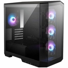 MSI MAG PANO M100R PZ Micro ATX Gaming Case B...