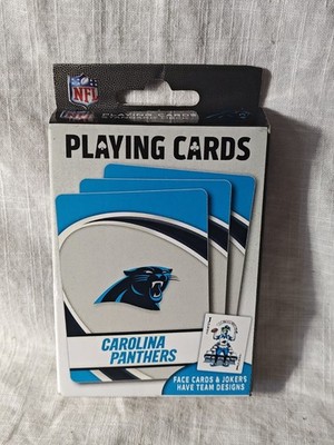 NFL Deck Playing Cards - Standard Deck - Carolina Panthers - New / Sealed. **