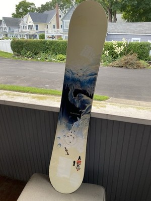 MUST SELL!! *RARE* BURTON SHAUN WHITE SMALLS 136 SNOWMAN SUPERFLY