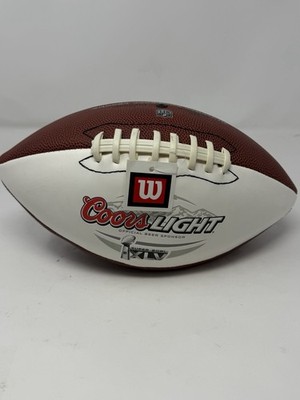 Wilson Super Bowl XLV Football Coors Light Official Beer Sponsor Promo Full Size