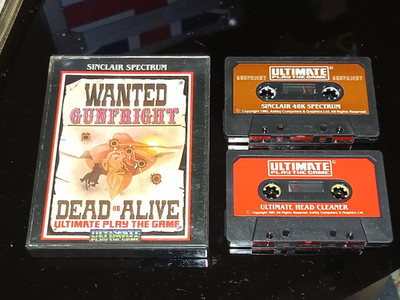 Wanted: Gunfright - Sinclair ZX Spectrum Cassette - Ultimate Play The Game