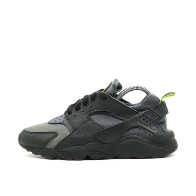 Nike Herren Air Huarache Schuhe EU 42.5 Schwarz/Oliv/Neongelb DZ4499-001 - Bild 1 von 4