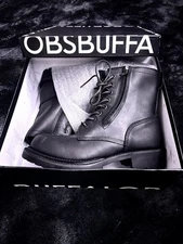 Buffalo Bobs Size 7.5 (41) Mens Black Boots