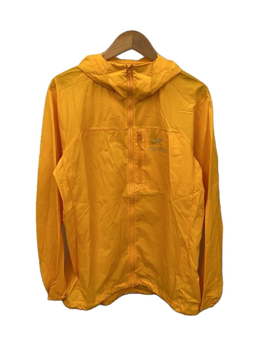 Giacca a vento Arc'teryx nylon grande arancione leggera #EG CZA
