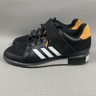 Adidas Power Perfect 3 Men s 11 Weightlifting Shoes Trainers Sports Black FU8154