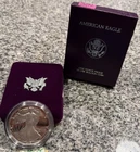 1988-S $1 Proof American Silver Eagle in Box w/out  COA 053008