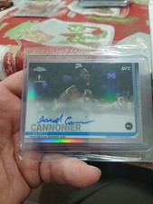 Jared Connonier 2019 Topps Chrome Ufc 1st Auto