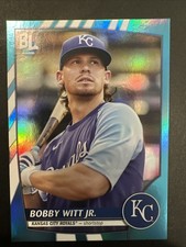2023 TOPPS BIG LEAGUE BOBBY WITT JR. RARE BLUE FOIL SSP #269 ROYALS COLOR MATCH!