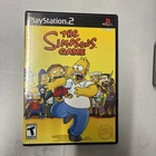 THE SIMPSONS GAME PLAYSTATION 2 PS2 GAME COMPLETE
