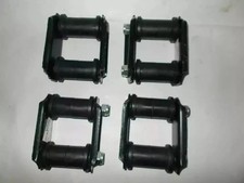 Qty 4 Shackles Wbushings Front Rear Suzuki Samurai 86-95 Fit For