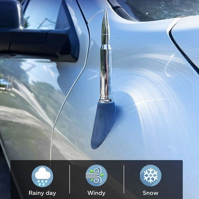 Silver Bullet Antenna For Ford F150 Dodge Ram 1500 Raptor Bronco GMC 1500 2500