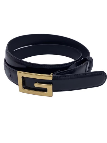 GUCCI Belt 83 BLK Women's 523305