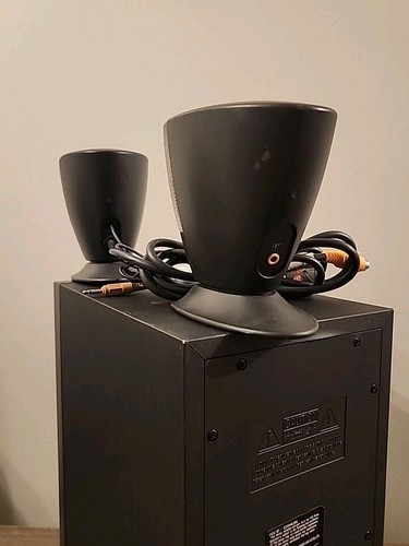 Harman Kardon HK395 Computer Speaker 3-piece System. L, R, Subwoofer Tested - 第 8/14 張圖片