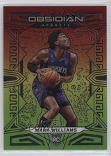2022-23 Obsidian Electric Etch Red Yellow & Green Flood 55/75 Mark Williams 13kh